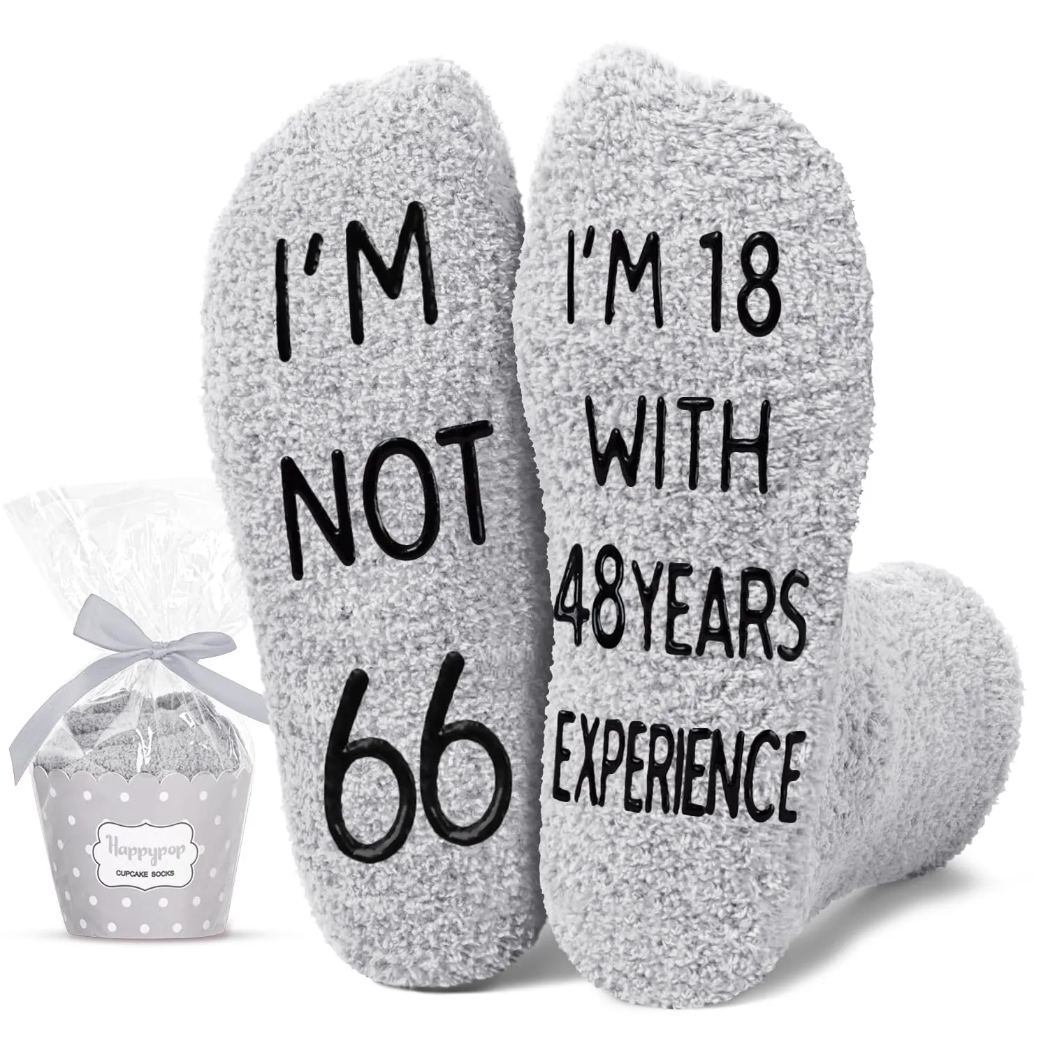 66th Birthday Gifts Ideas for Men - Socks for 66 Year Old Middle Aged Man, 66th Birthday Gifts for Him, 66 Year Old Gifts for Male