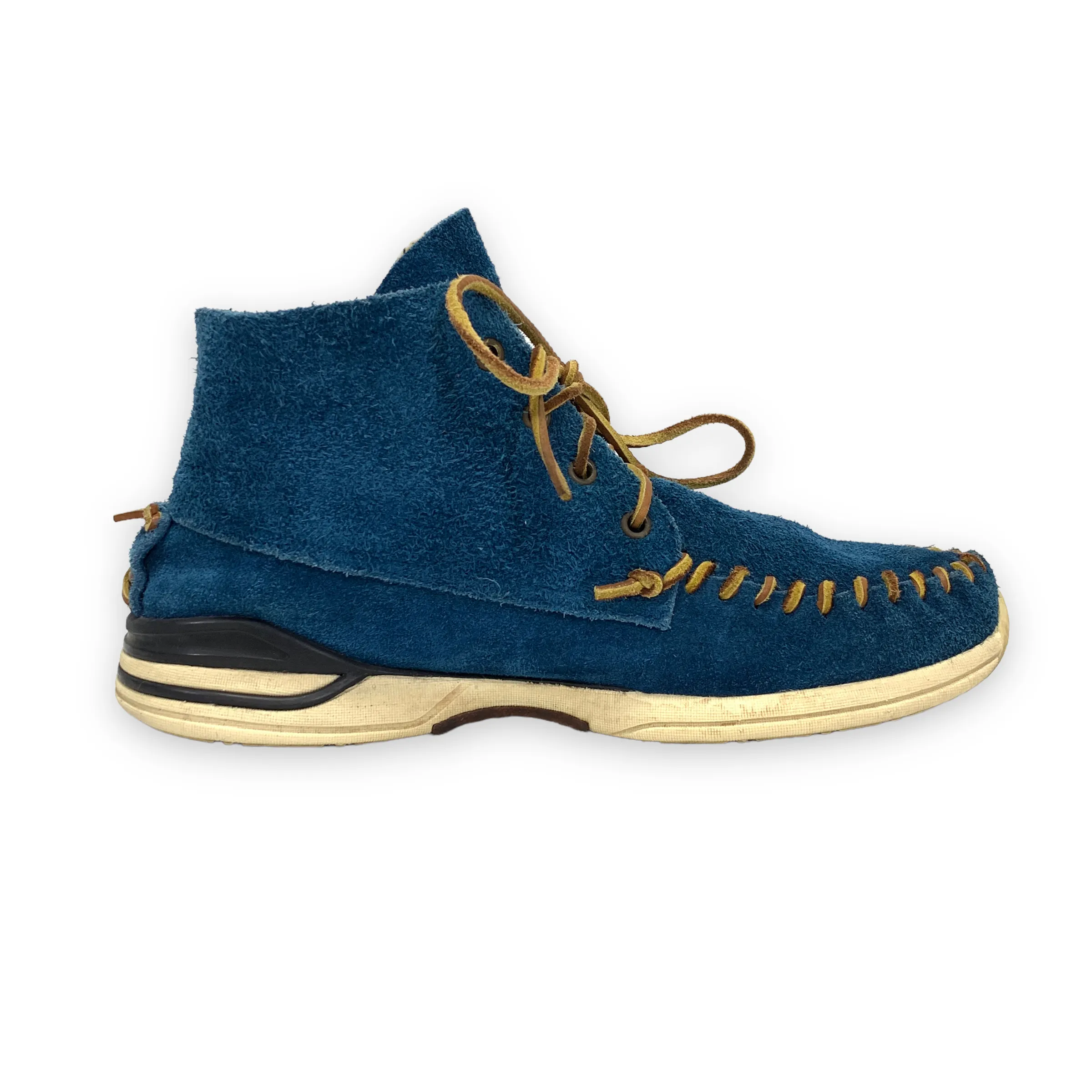 [9.5] VISVIM 15AW YUCCA MOC MID FOLK SUEDE MOCCASINS SHOES