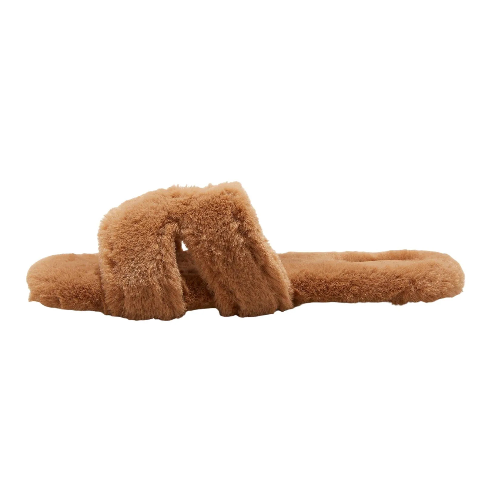 A New Day Womens Sage Slide Slippers 91315735 Tan Brown 6M