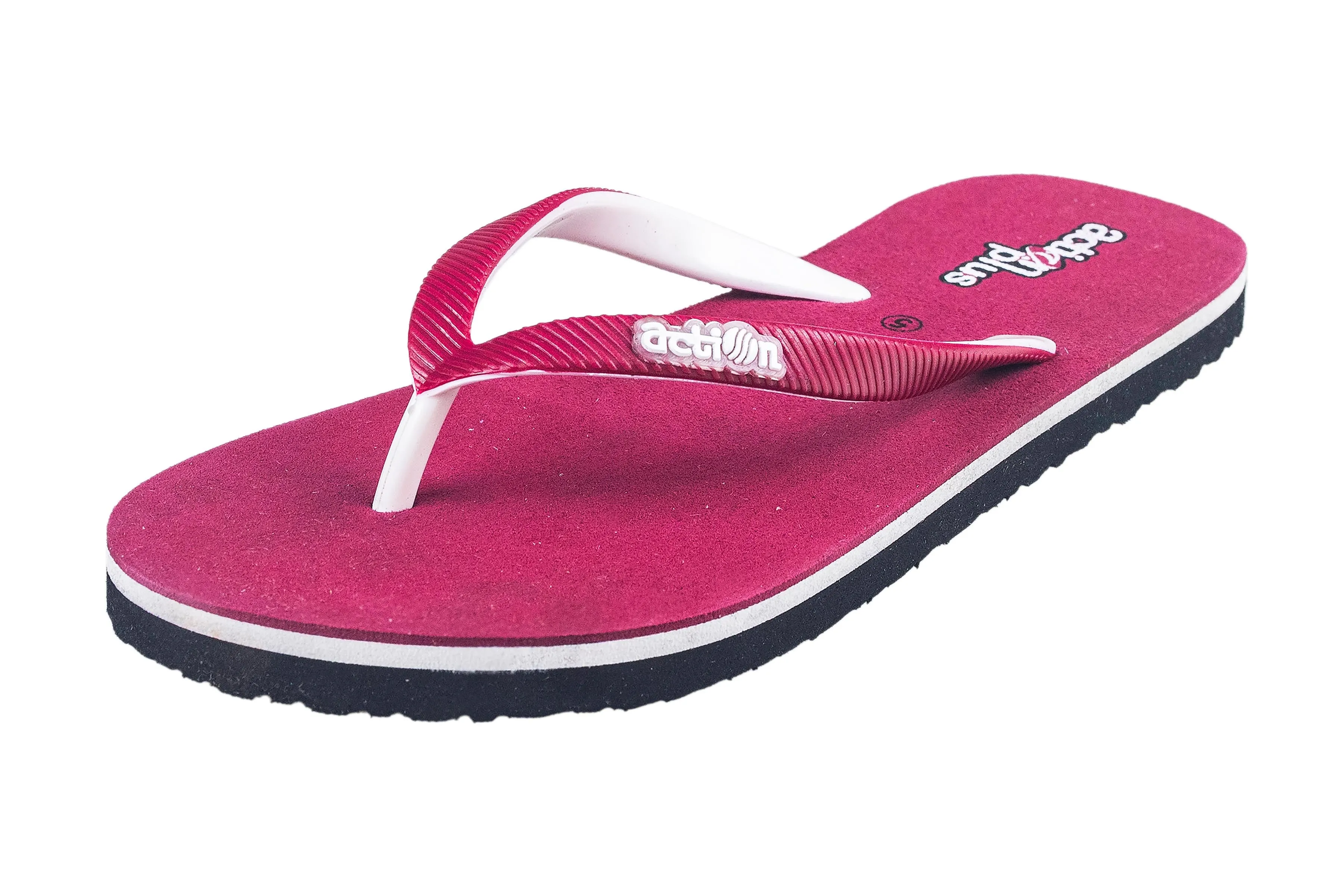 Action Ladies Maroon / White Hawai