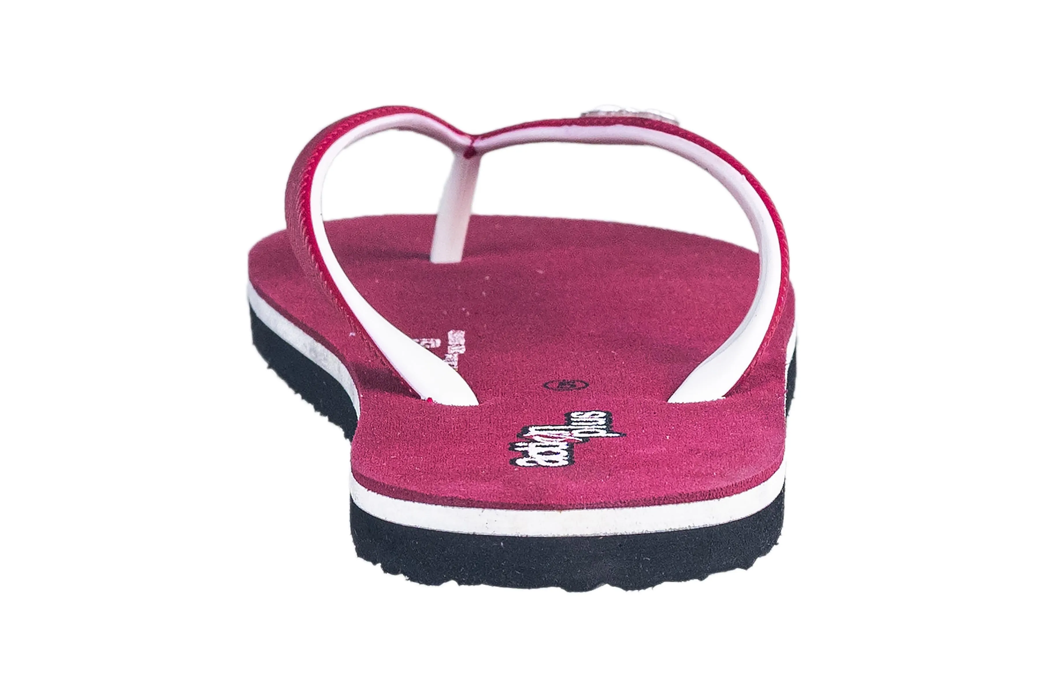 Action Ladies Maroon / White Hawai