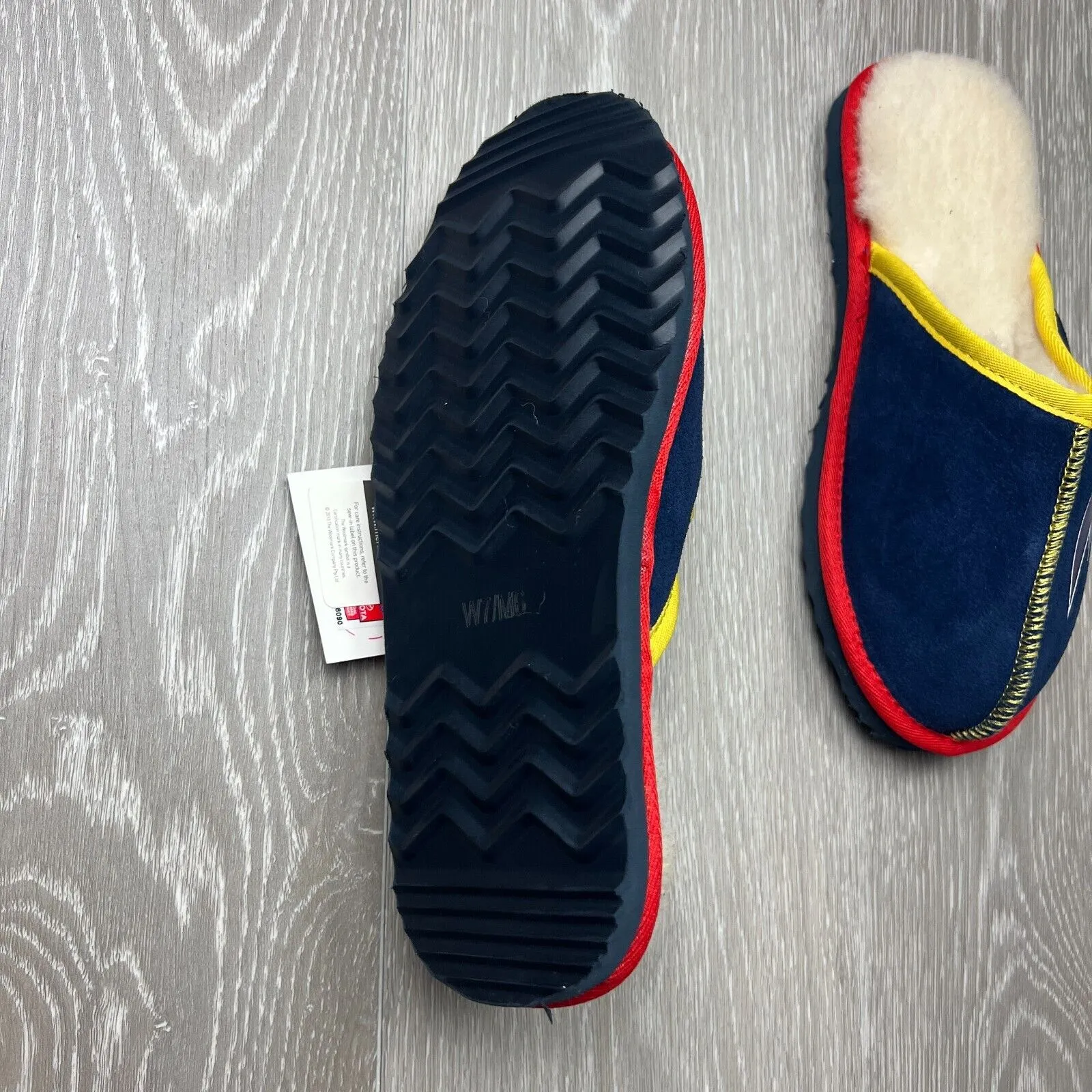 AFL Team Kicks Adelaide Crows Merino Wool Slippers Size US W 6 / M 5