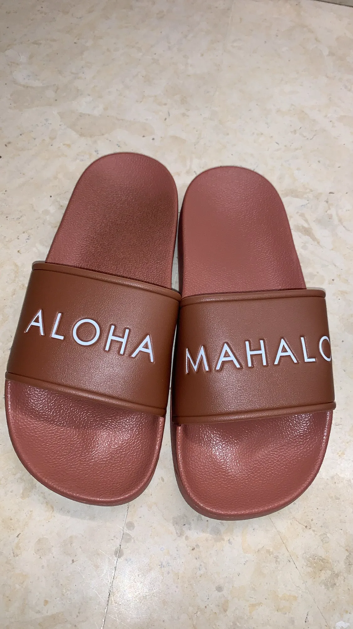 ALOHA MAHALO Slides | Brown
