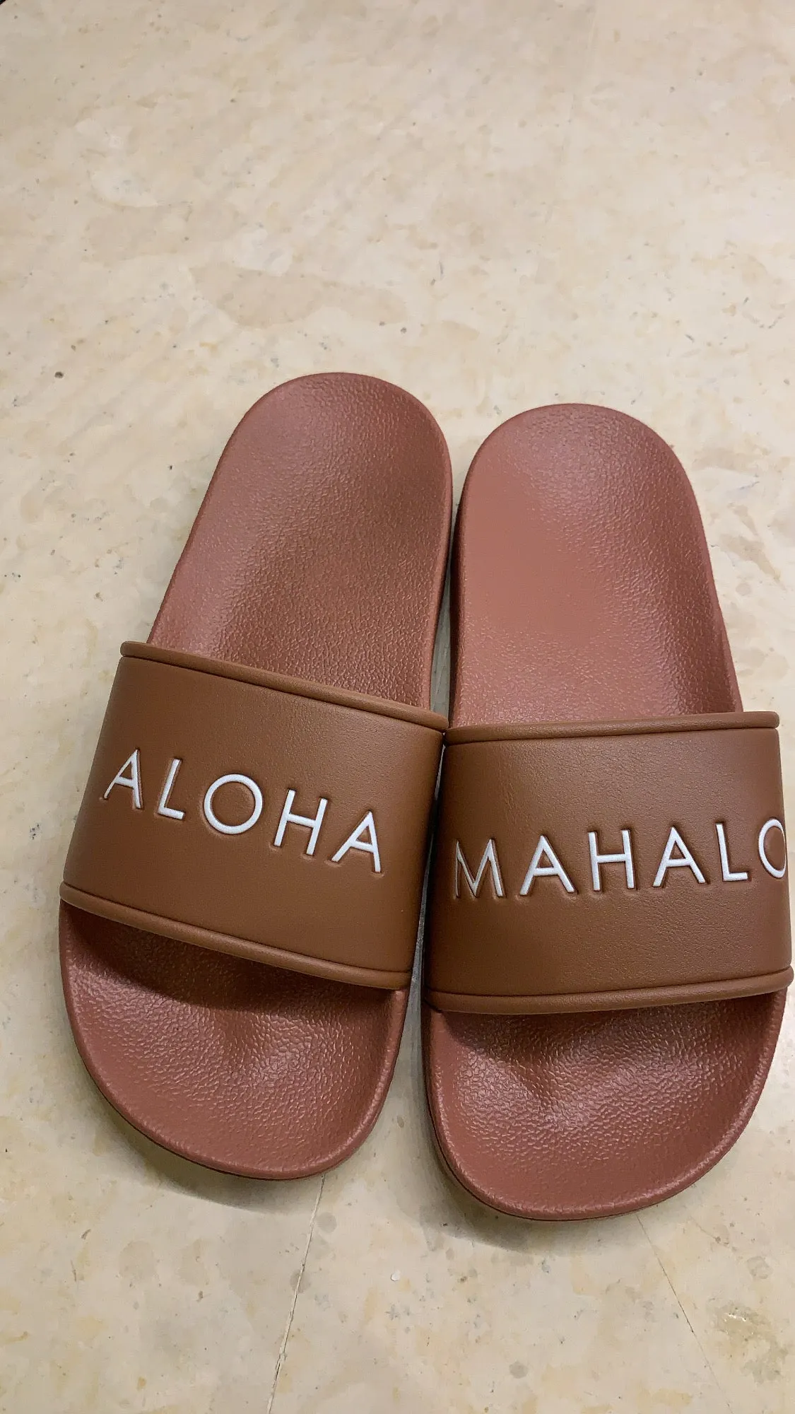 ALOHA MAHALO Slides | Brown