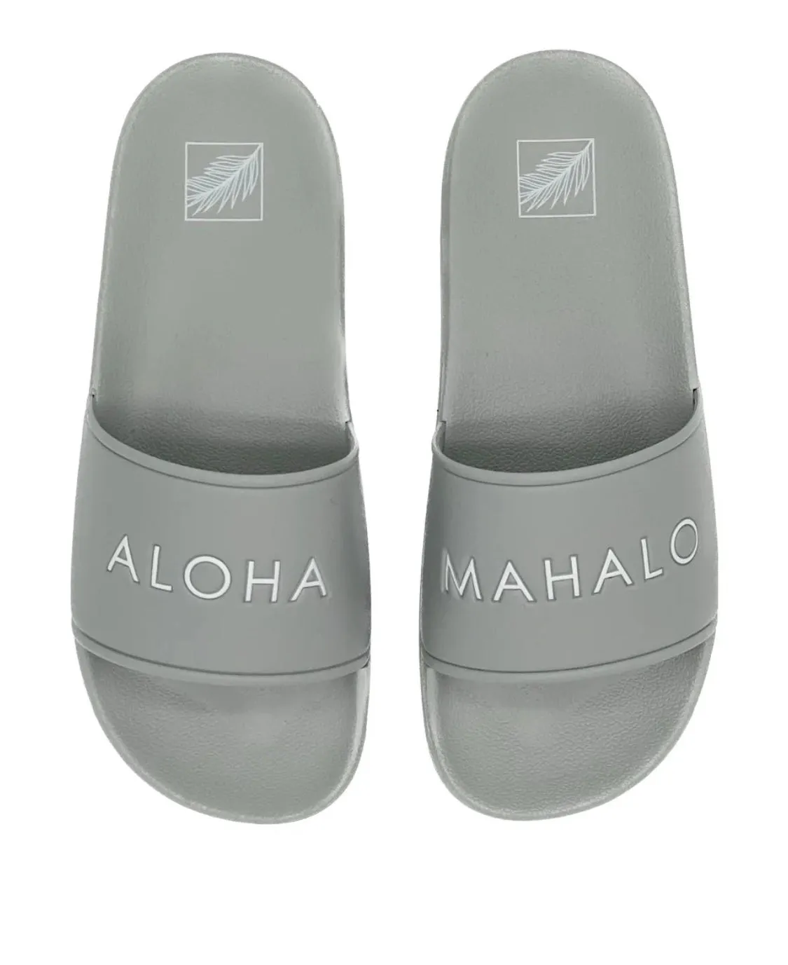 ALOHA MAHALO Slides | Gray