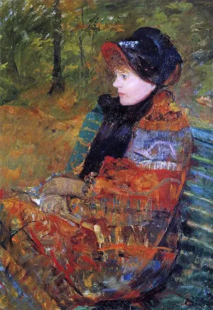 Autumn (also known as Profile of Lydia Cassatt) by Mary Cassatt - Art Print