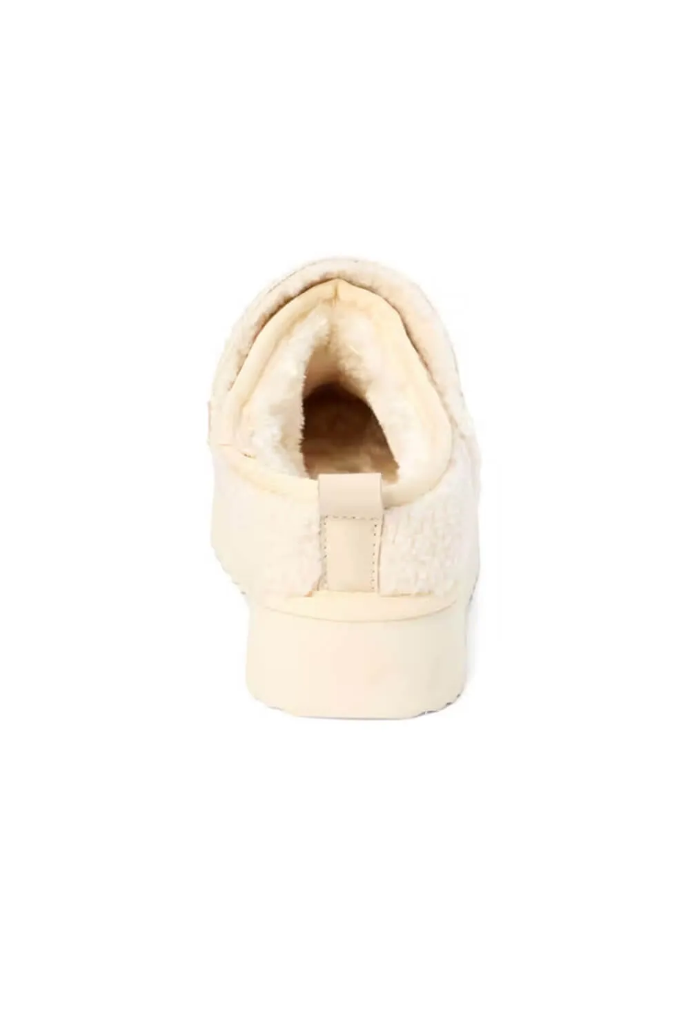 Beach By Matisse Storm Sherpa Slippers for Women in Natural | STORM-IVORY