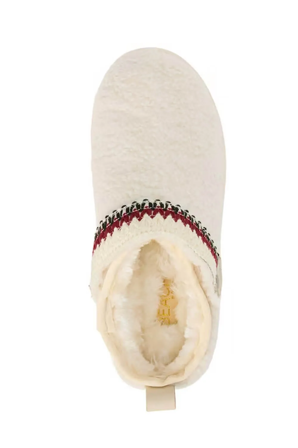 Beach By Matisse Storm Sherpa Slippers for Women in Natural | STORM-IVORY