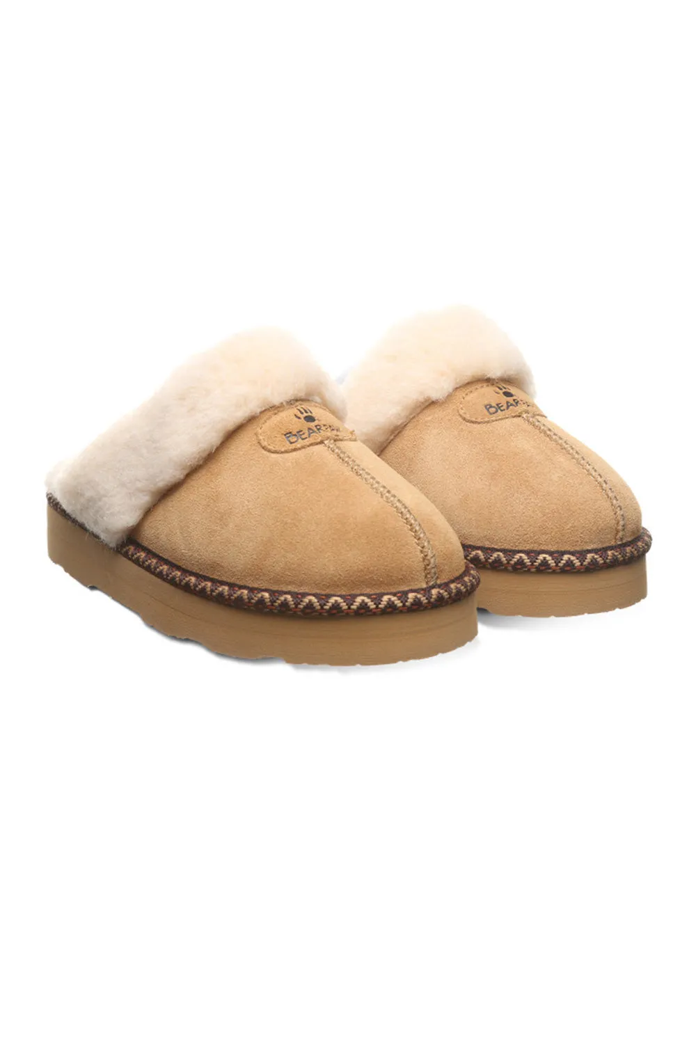 Bearpaw Loki Platform Lo Deco for Women in Iced Coffee Solid | 3191W-245 ICED COFFEE