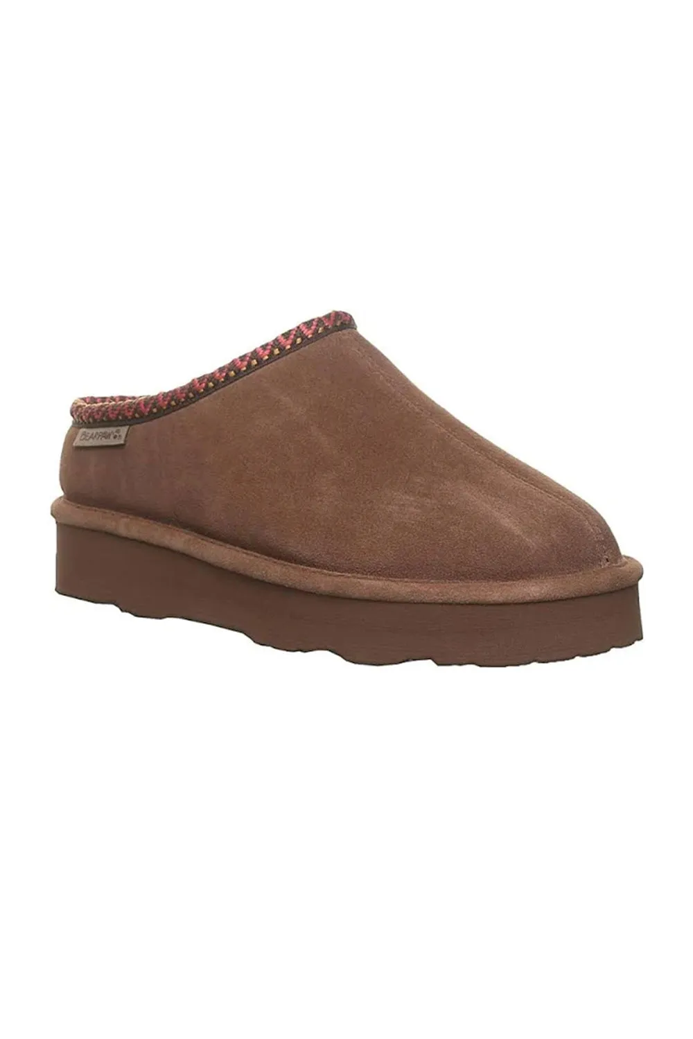 Bearpaw Martis Platform Slipper Clogs for Women in Cocoa | 3038W-210 COCOA
