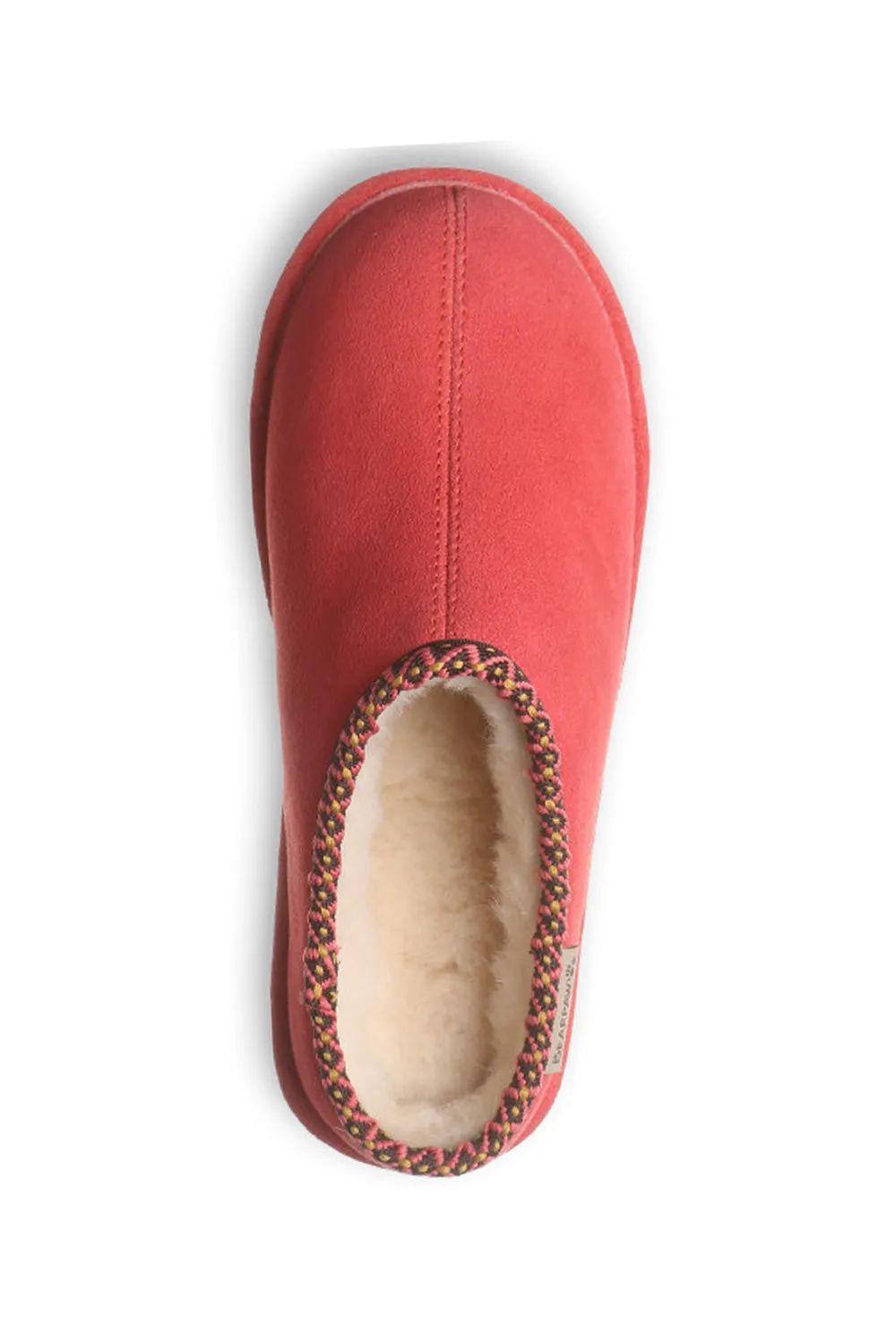 Bearpaw Martis Platform Slipper Clogs for Women in Guava | 3038W-628 GUAVA