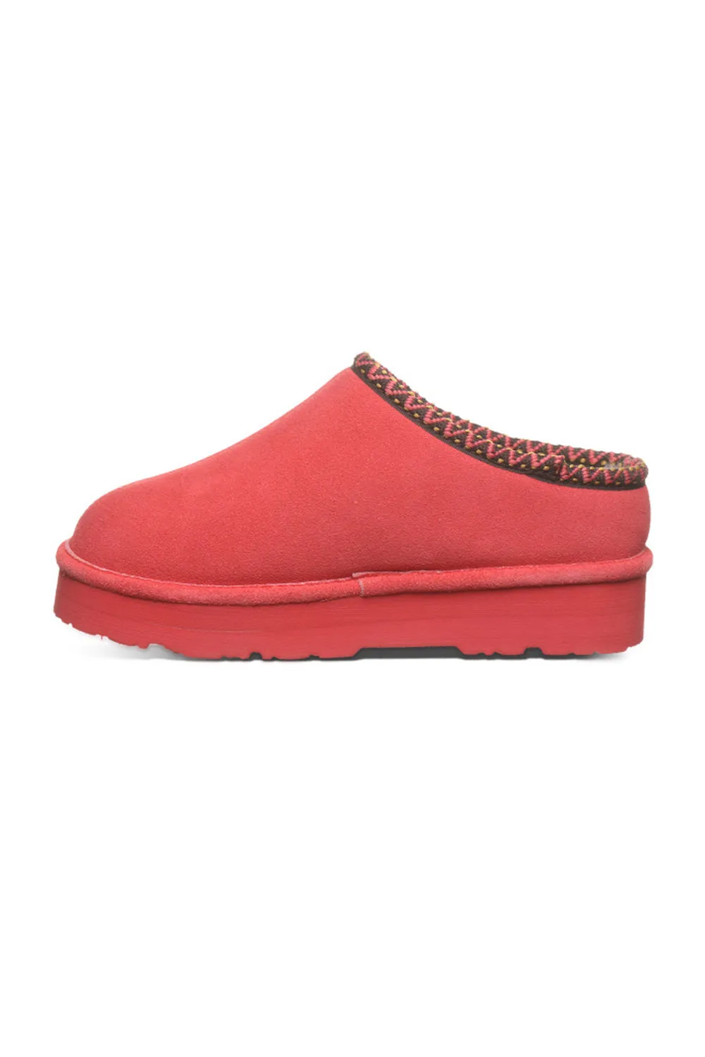 Bearpaw Martis Platform Slipper Clogs for Women in Guava | 3038W-628 GUAVA