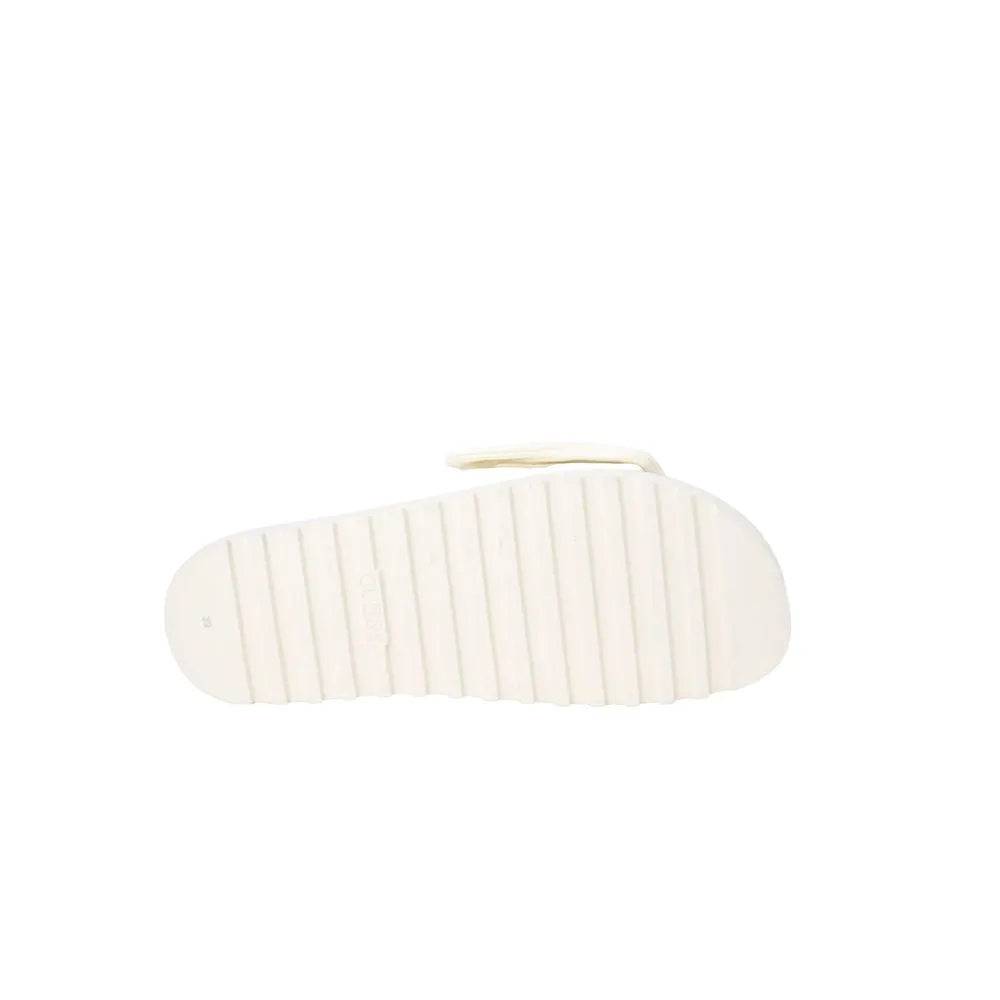 Beige Synthetic Sandal