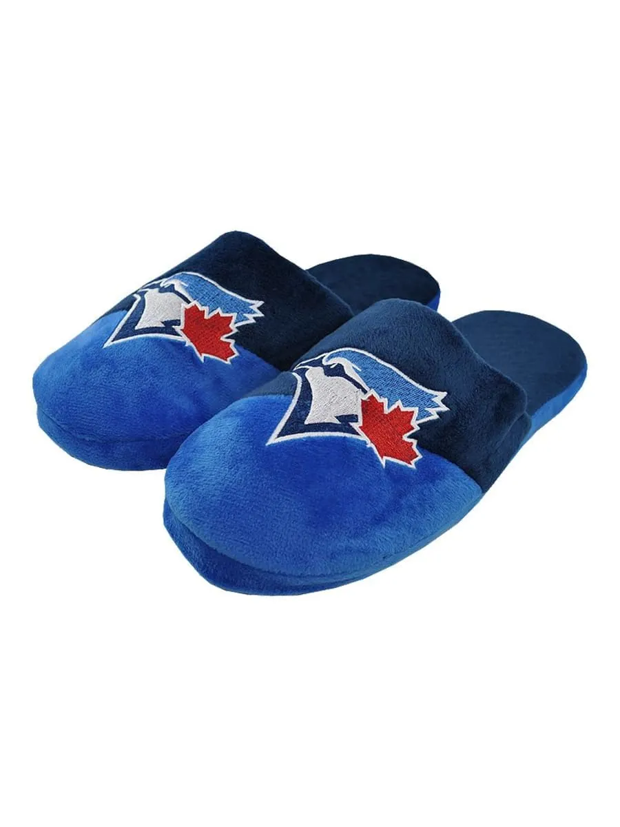 Big Logo Adult Slippers- Toronto Blue Jays