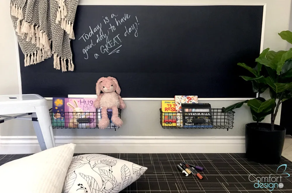 Black Linen Play Mat FINAL SALE (Will Call)