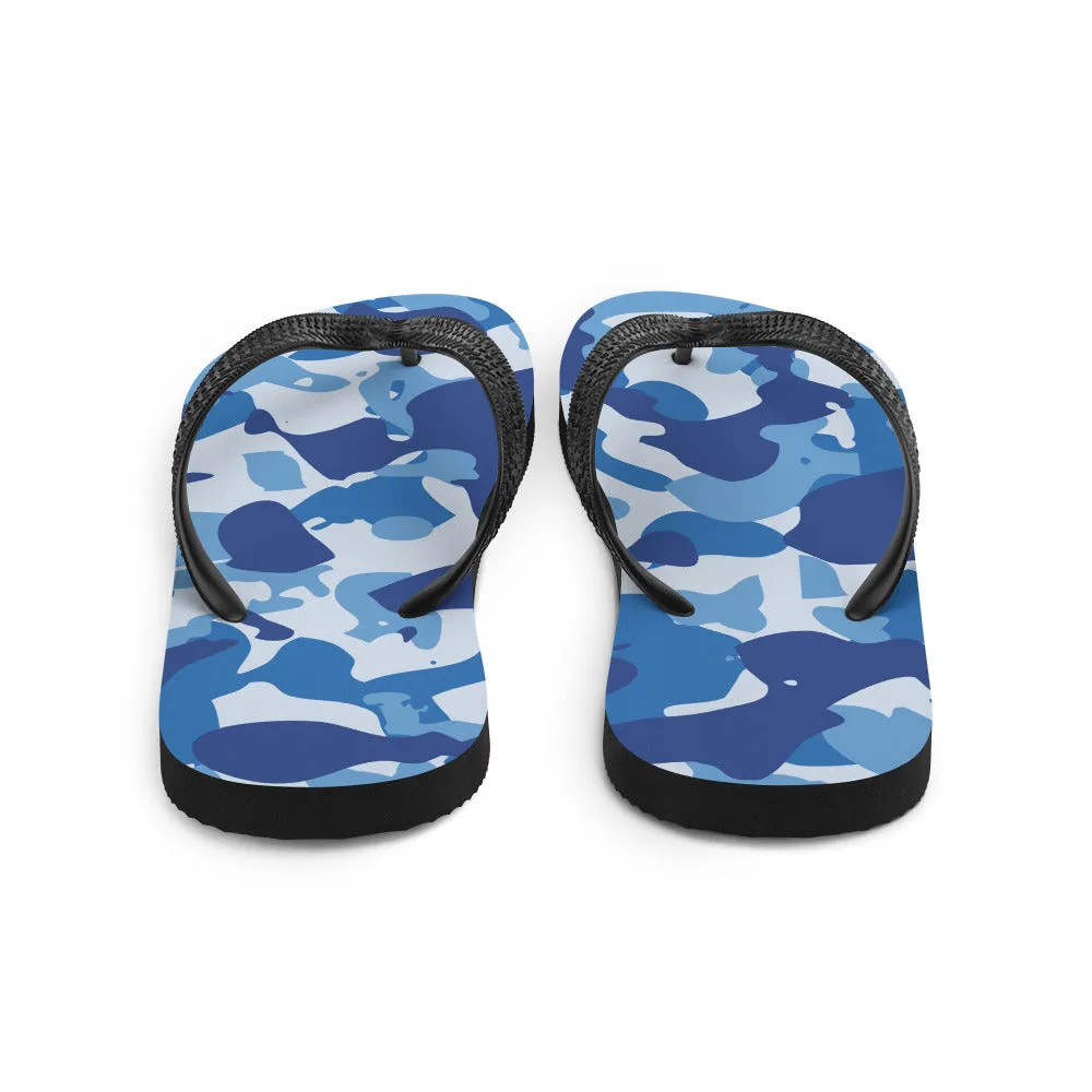 Blue Camo - Sustainably Made Flip-Flops