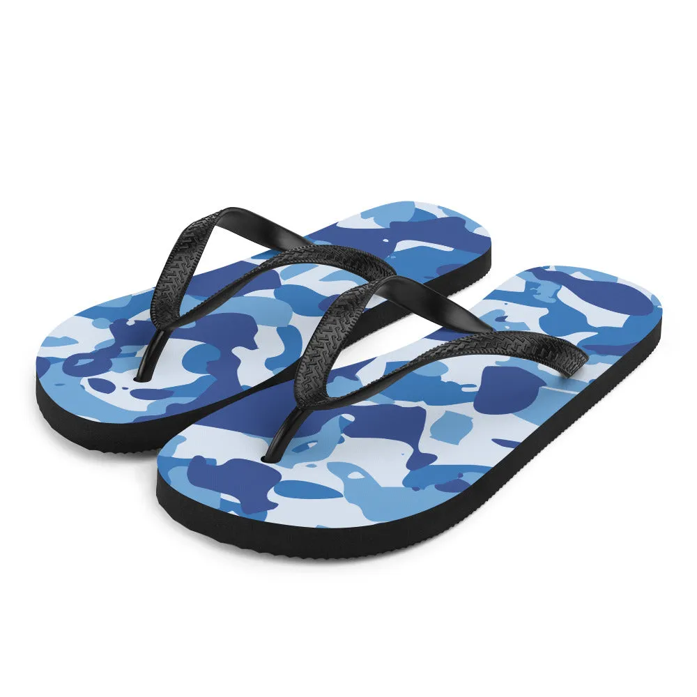 Blue Camo - Sustainably Made Flip-Flops