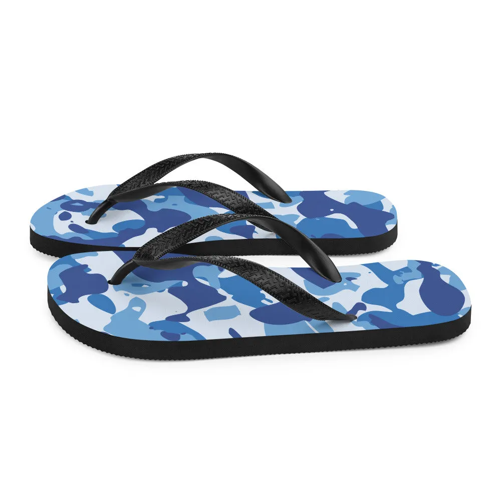 Blue Camo - Sustainably Made Flip-Flops
