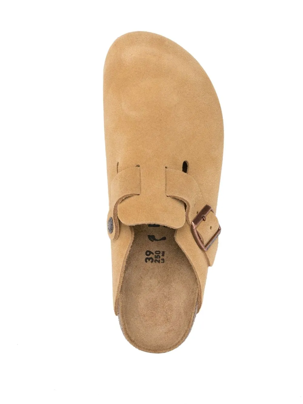 Boston suede leather slippers