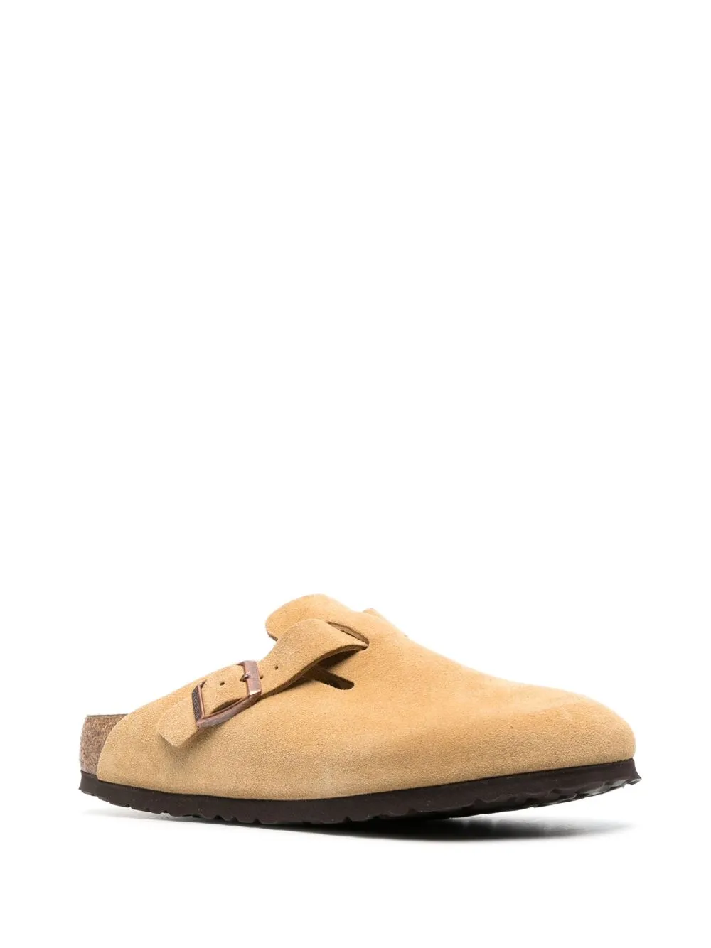Boston suede leather slippers