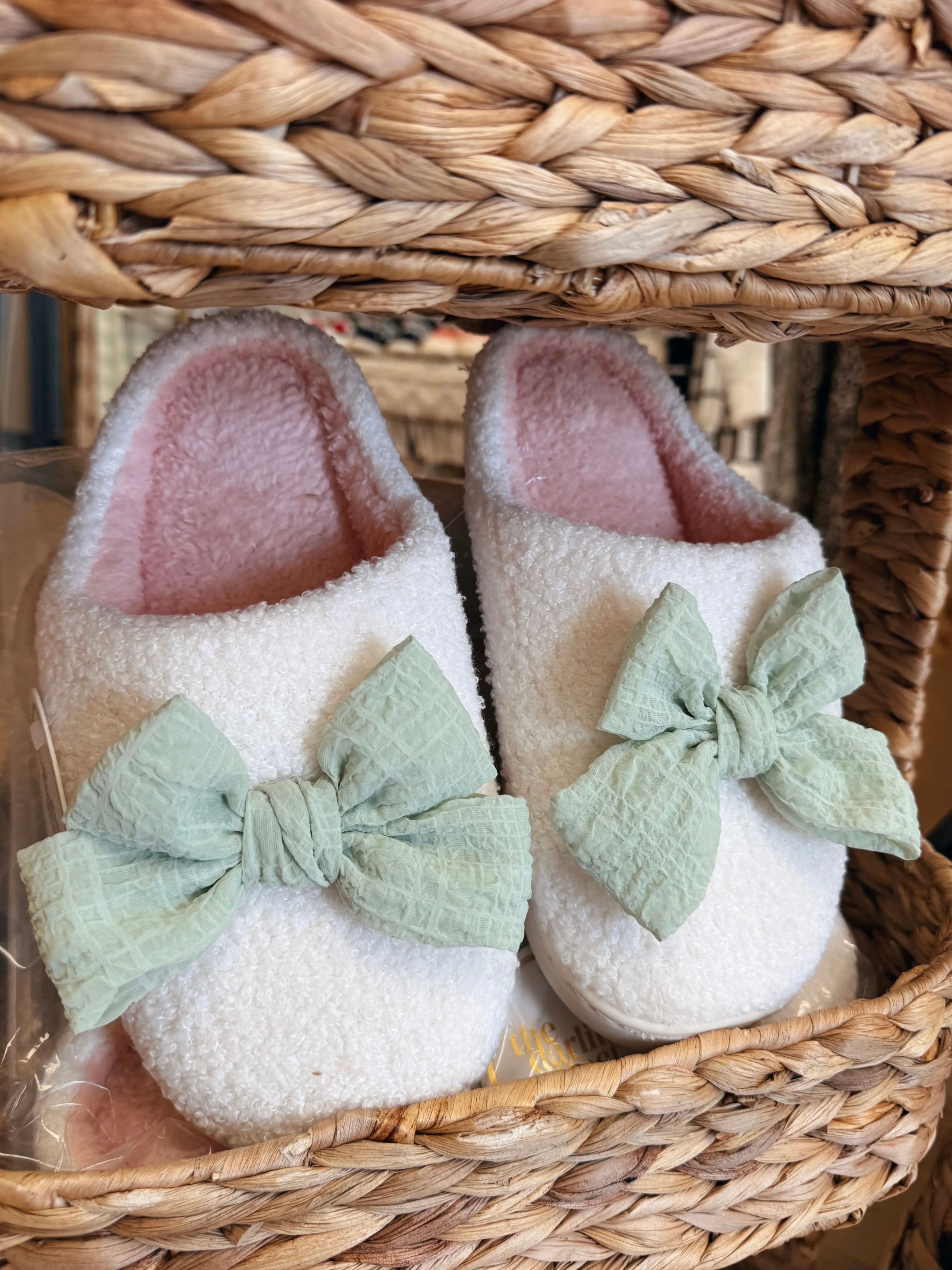 Bow Slippers