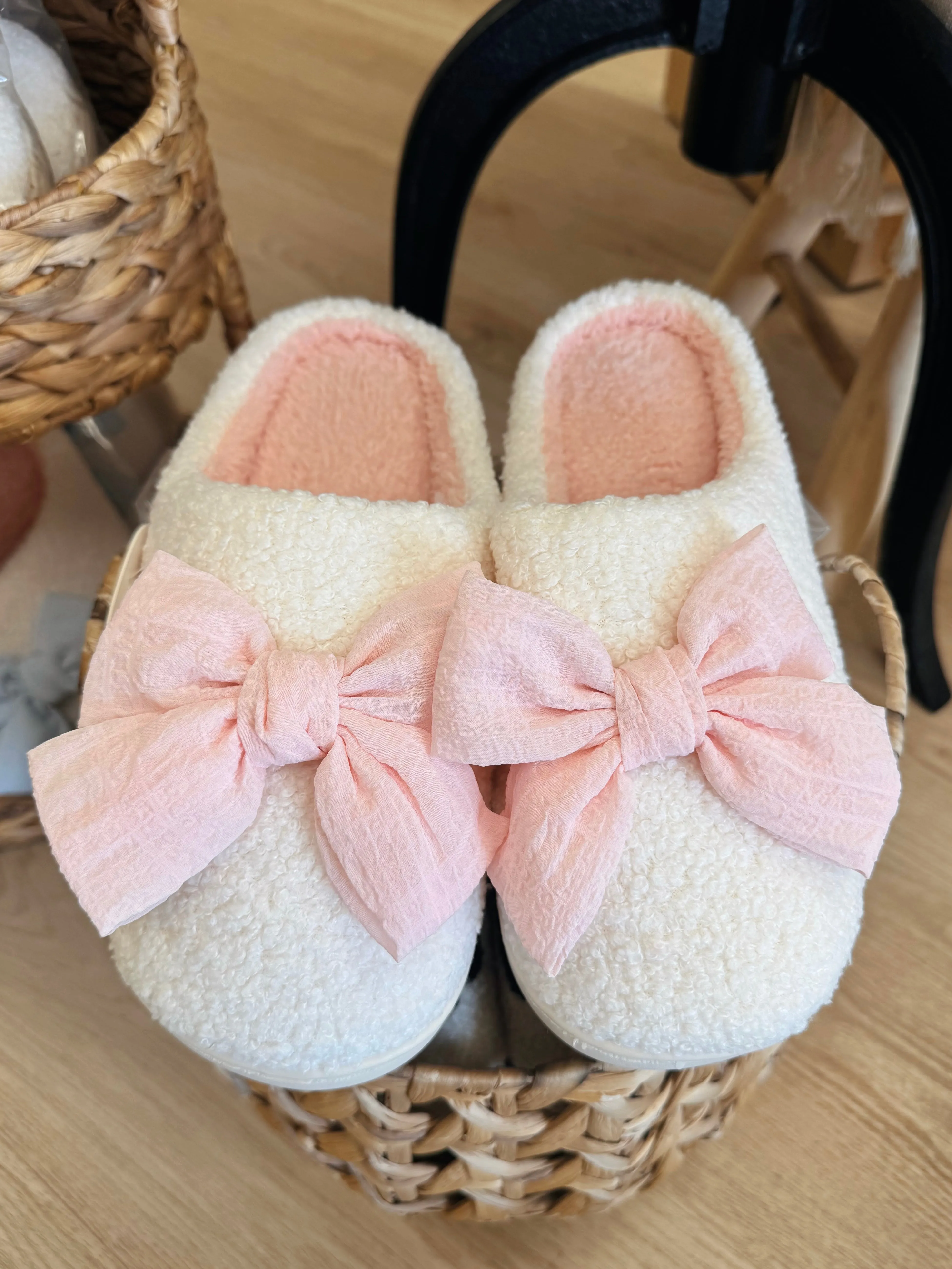 Bow Slippers