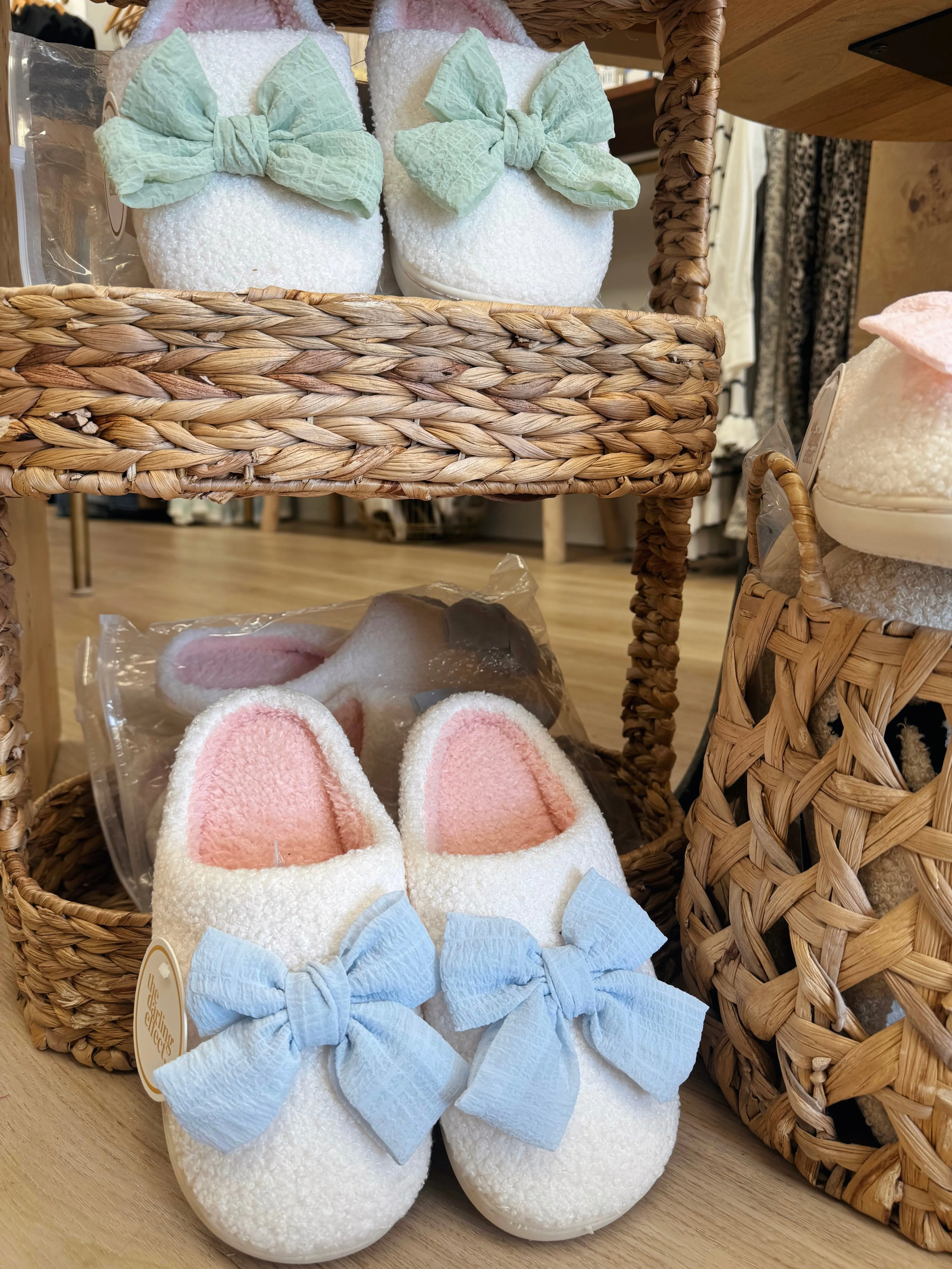 Bow Slippers