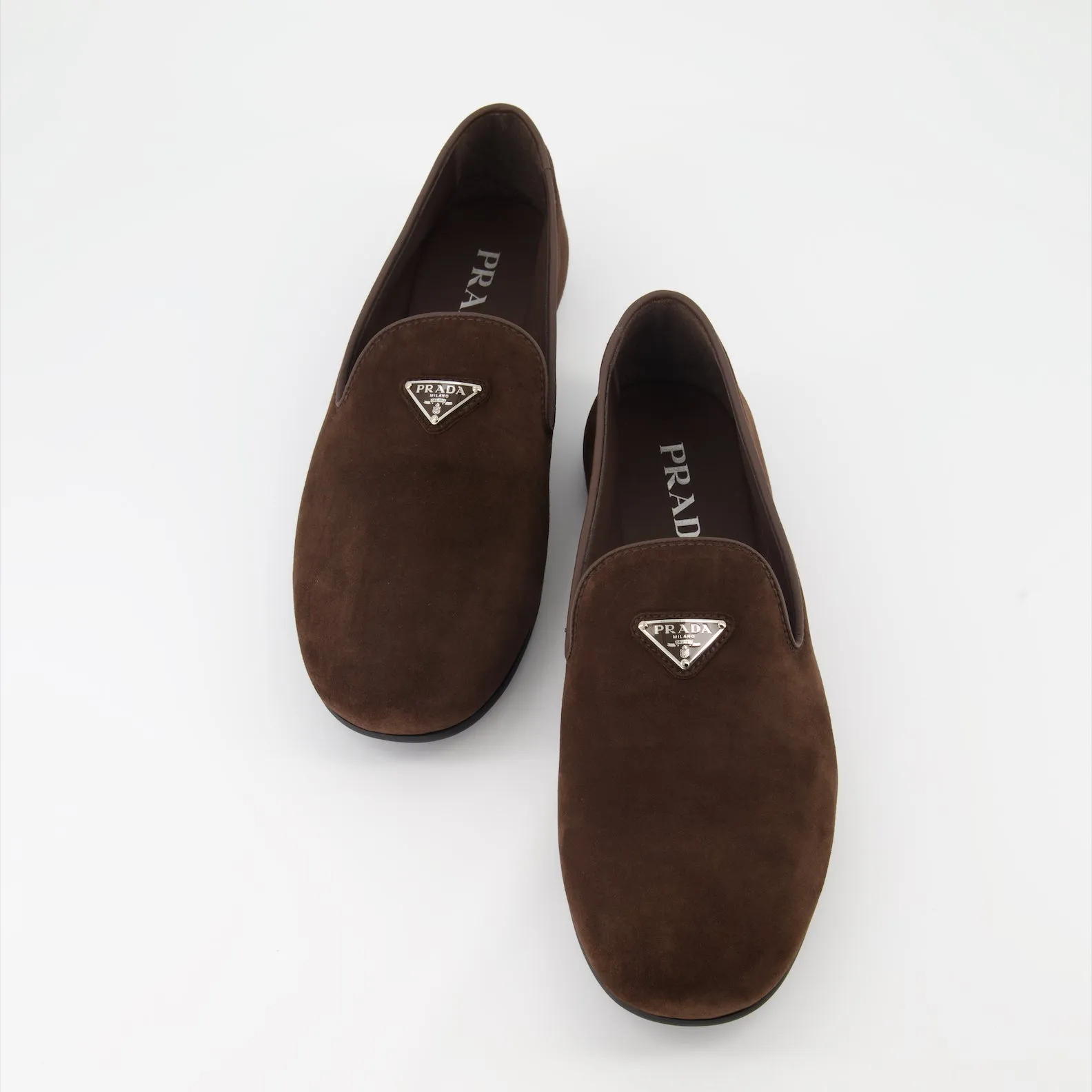 Brown Suede Moccasins