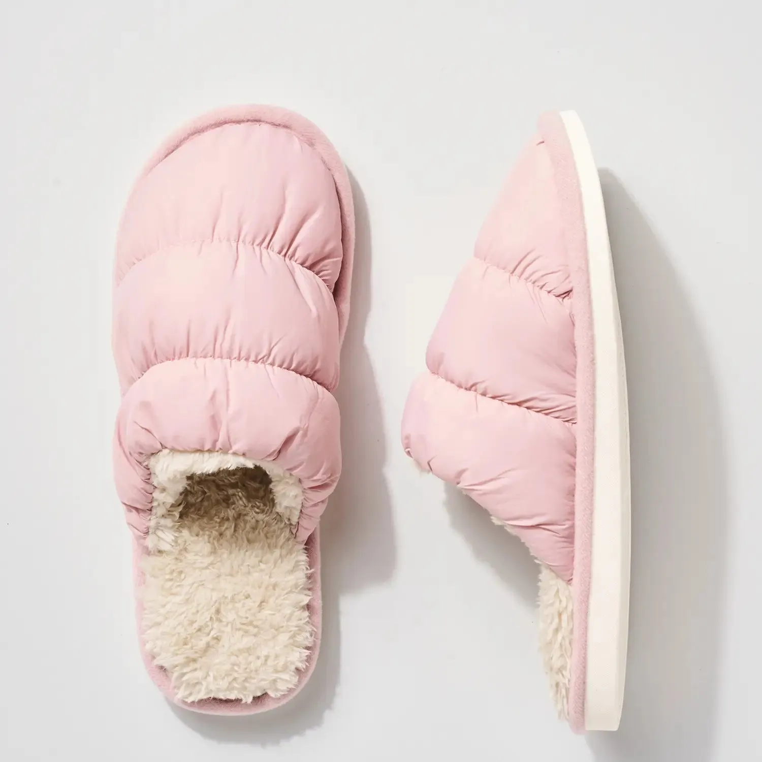 Bundle Up Baby Slippers Pink