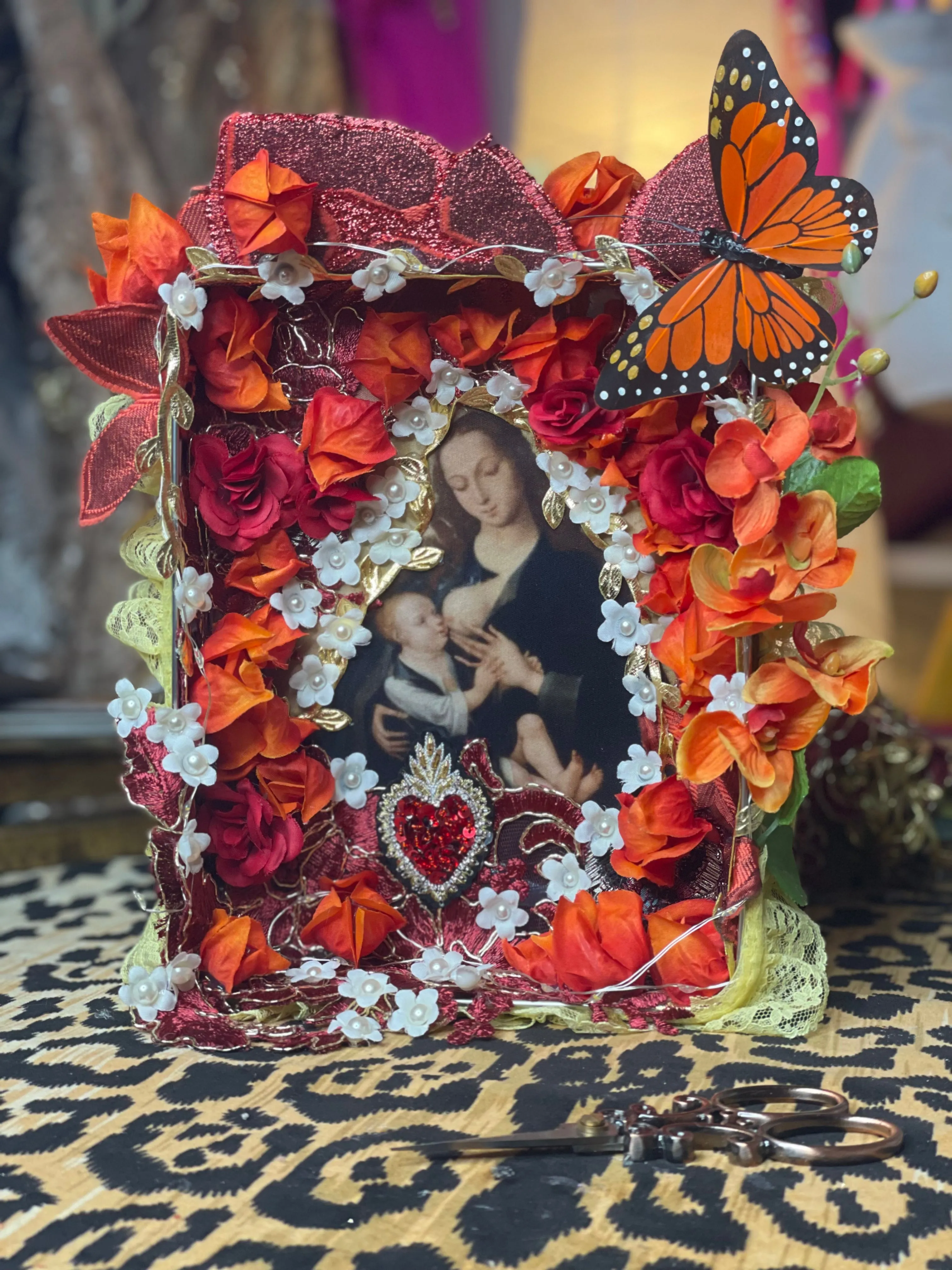 CANVAS/ frame Virgen de la Leche