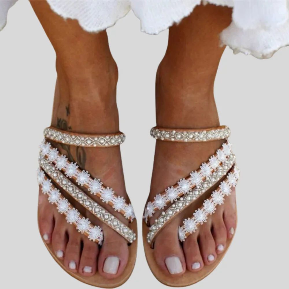 Chic Leather Slippers for Women