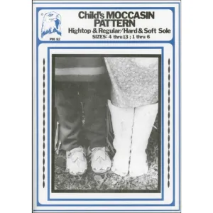 Child's Moccasin Pattern
