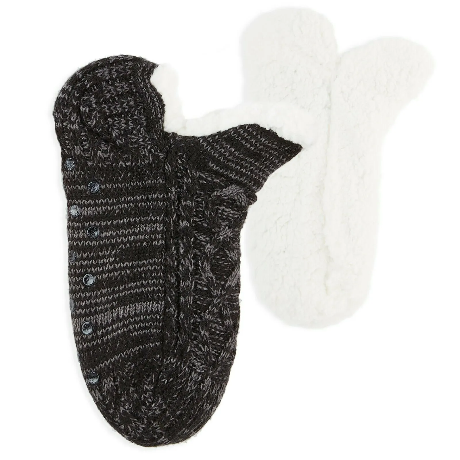 CityComfort Women Slipper Socks, Fluffy And Warm Fleece Lined Anti Slip Socks