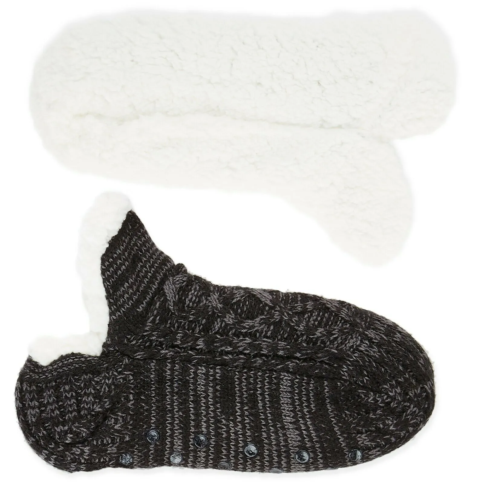 CityComfort Women Slipper Socks, Fluffy And Warm Fleece Lined Anti Slip Socks