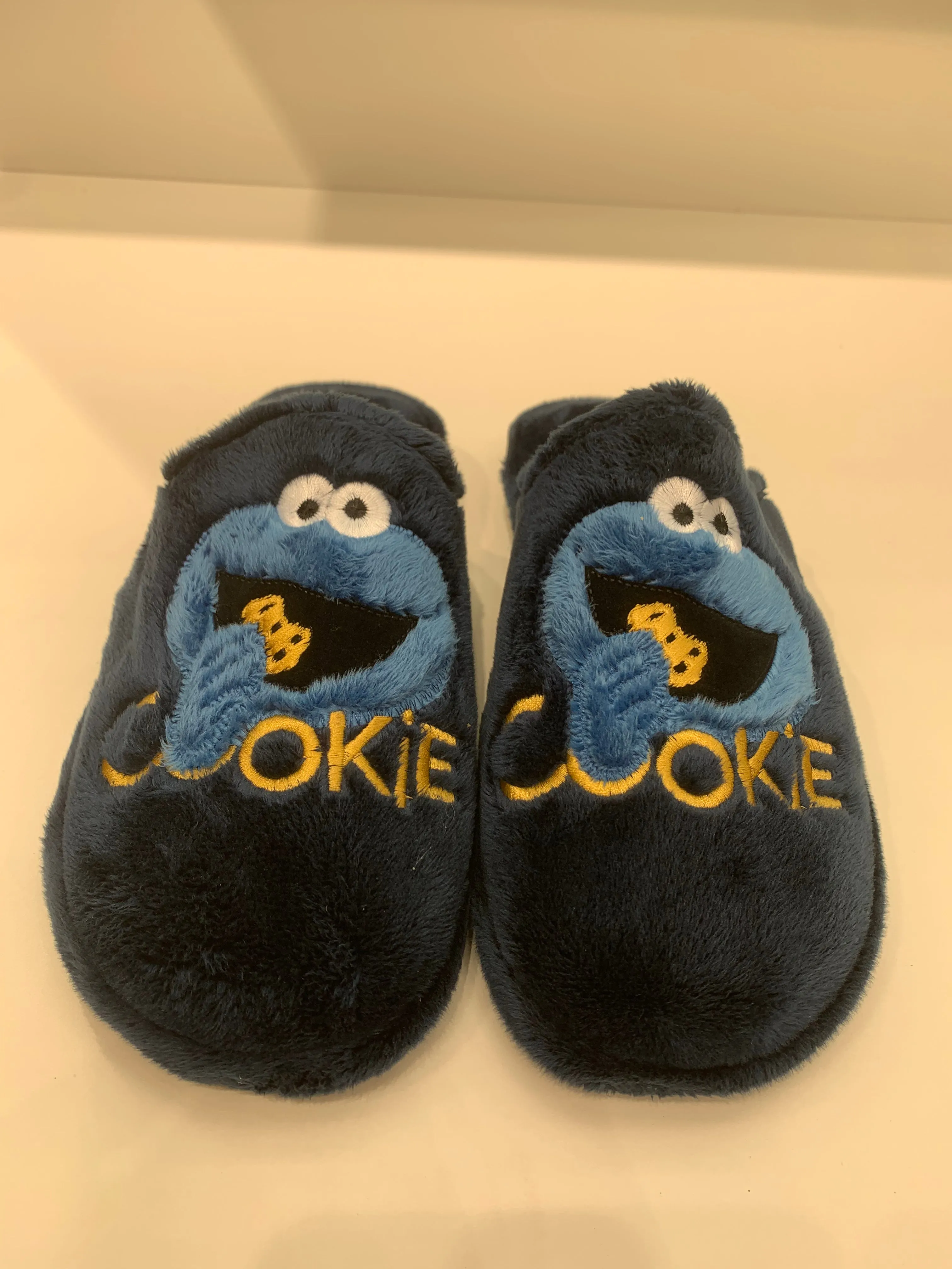 COOKIE MONSTER SLIDERS NAVY