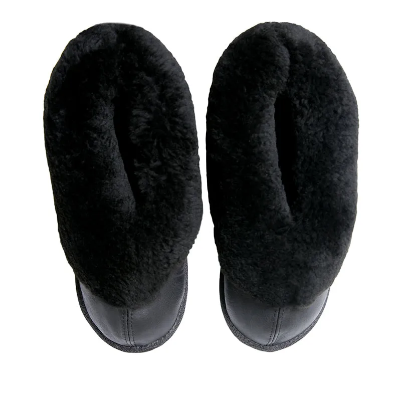 Cosy Shepherd | Black | Leather