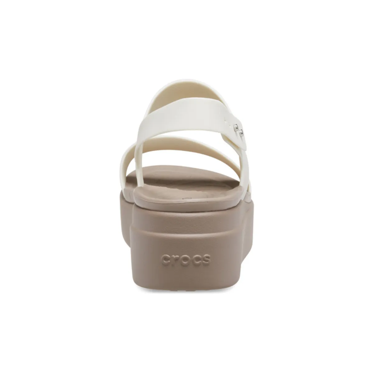 Crocs Brooklyn Low Wedge Women Sandals - Oyster