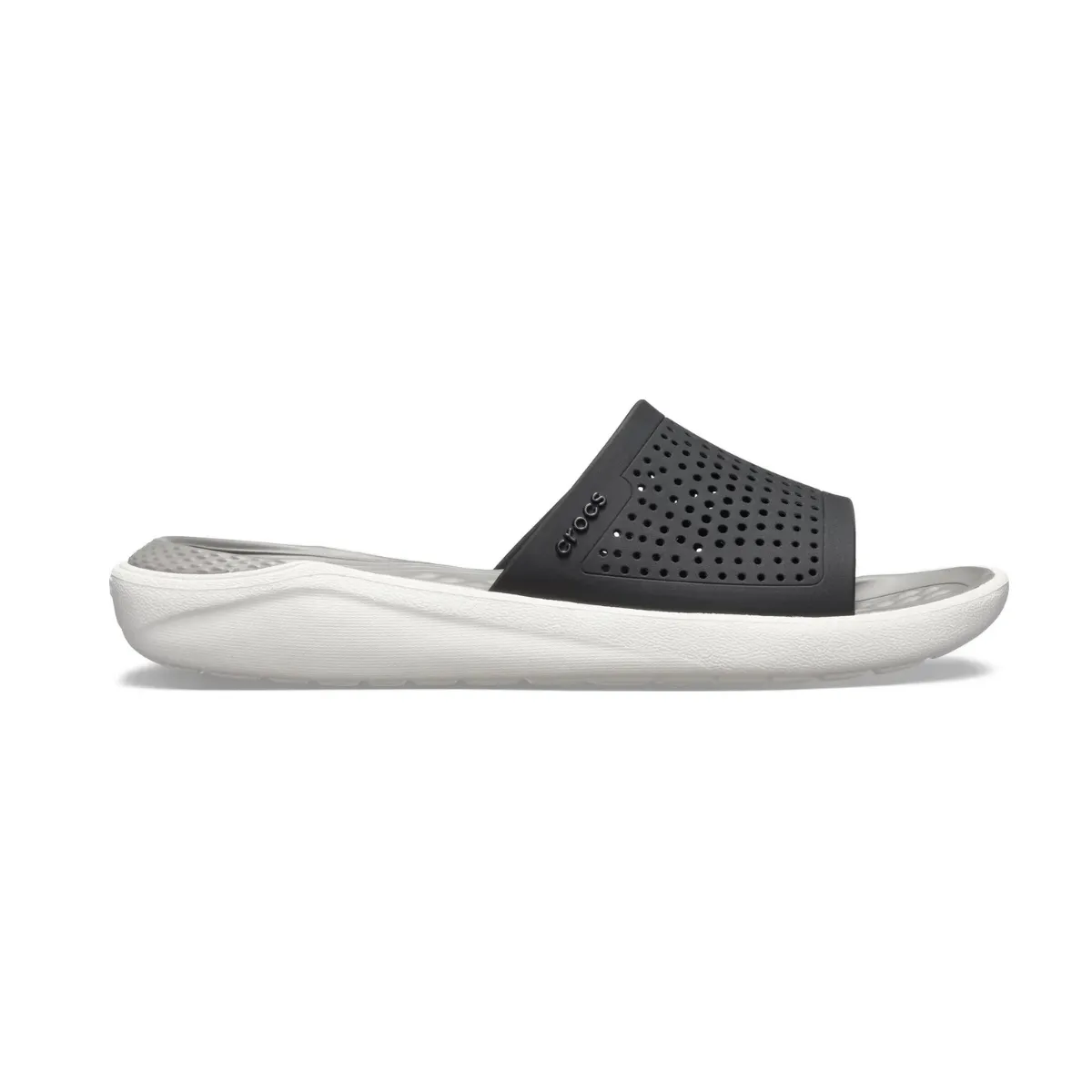 Crocs LiteRide Men Slipper - BLKWHT