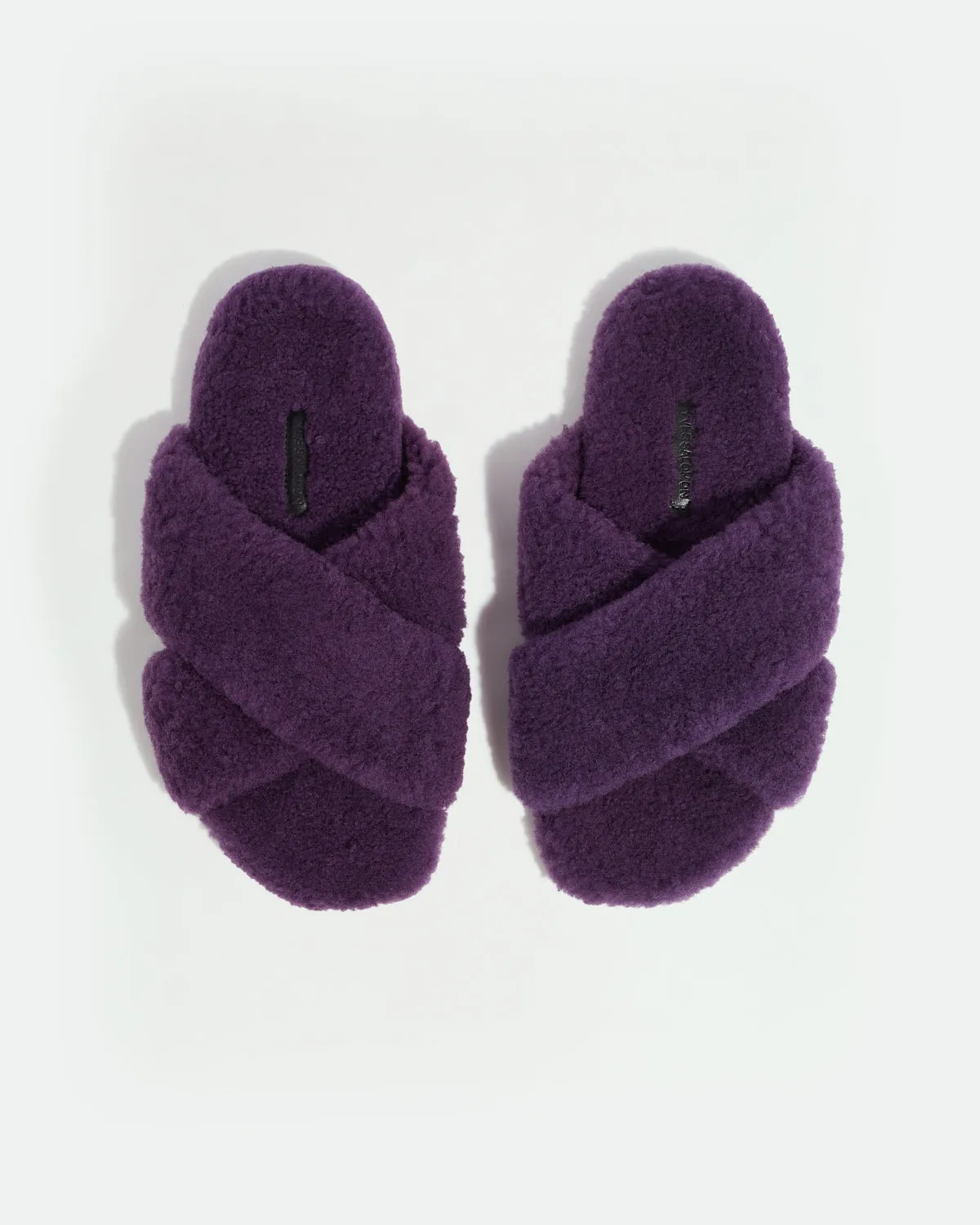 Curly merino mules