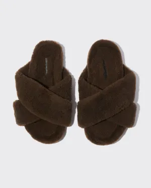 Curly merino mules