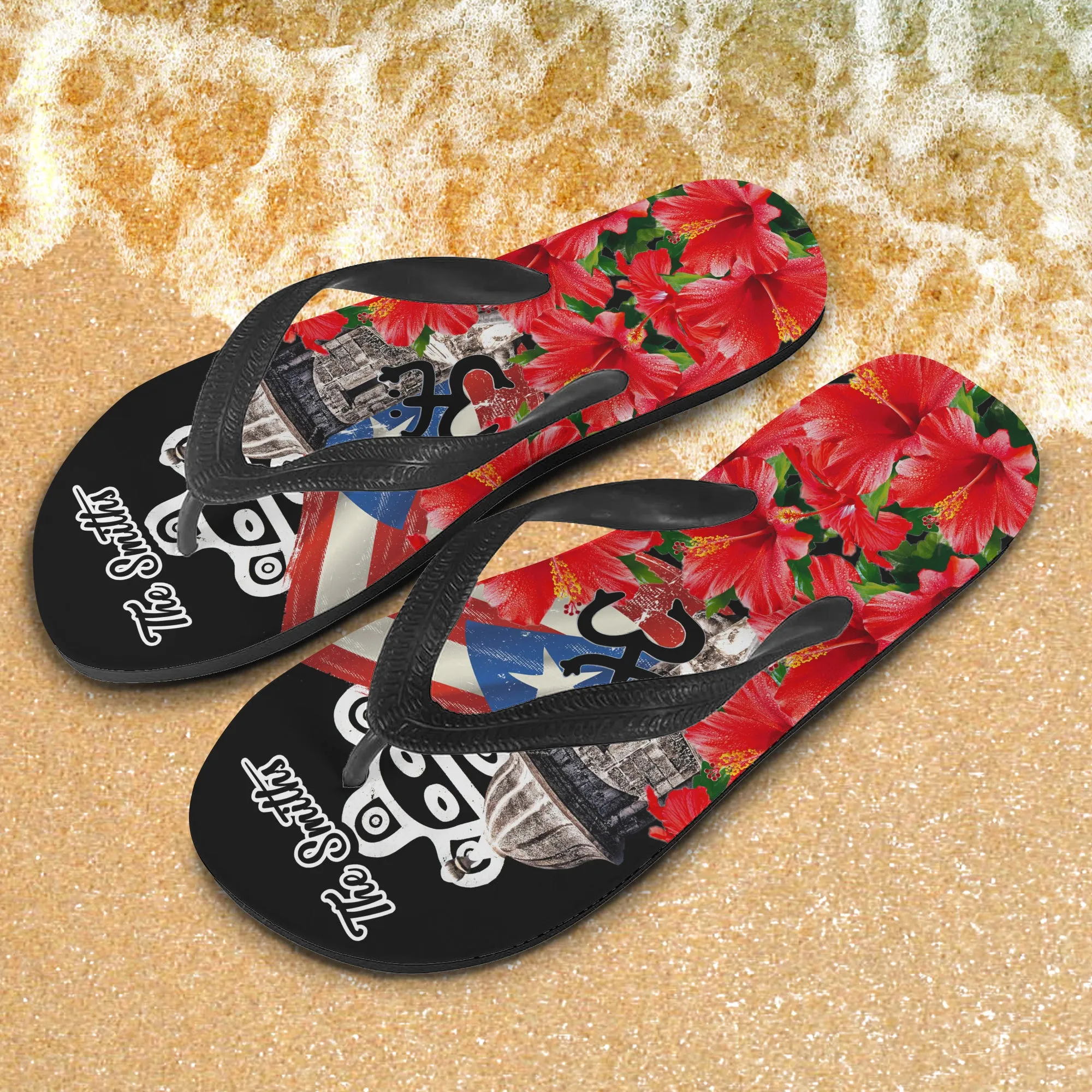 Custom Flip Flops - Puerto Rico - Fuly 25