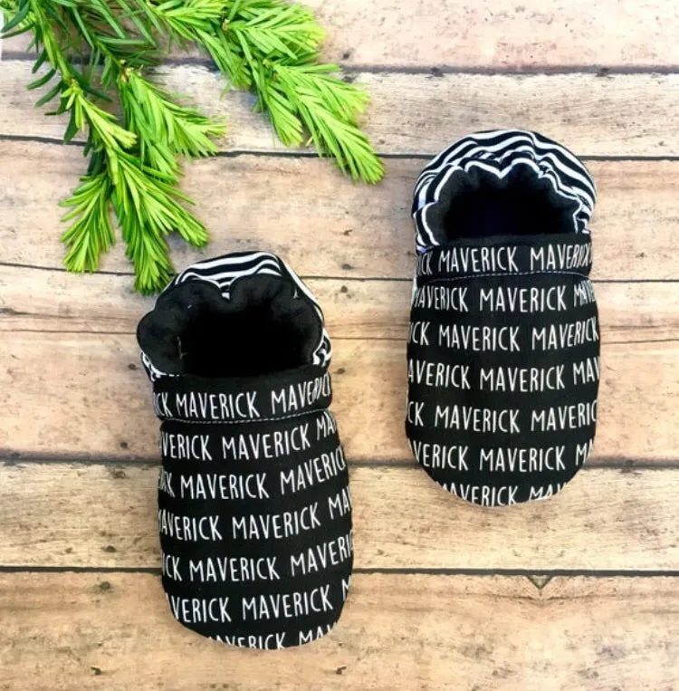 Custom Name Moccasins