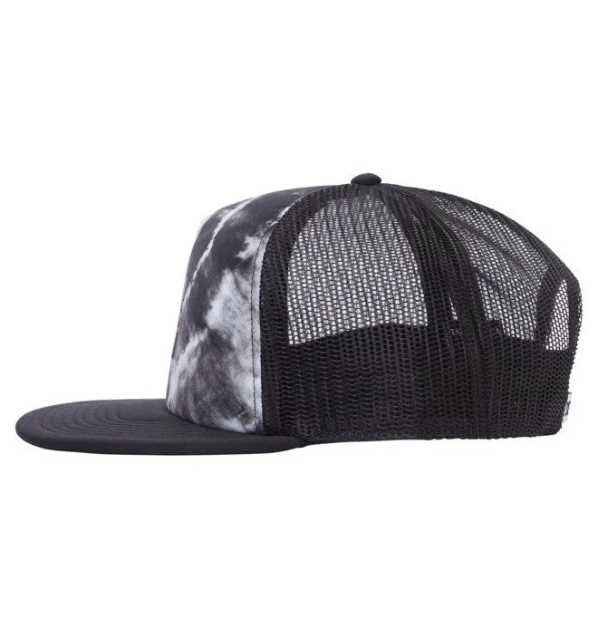 DC Men's Gas Station Trucker Hat - Riptide Black