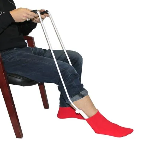 Deluxe Sock Aid with Foam Handles
