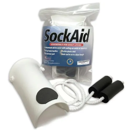 Deluxe Sock Aid with Foam Handles