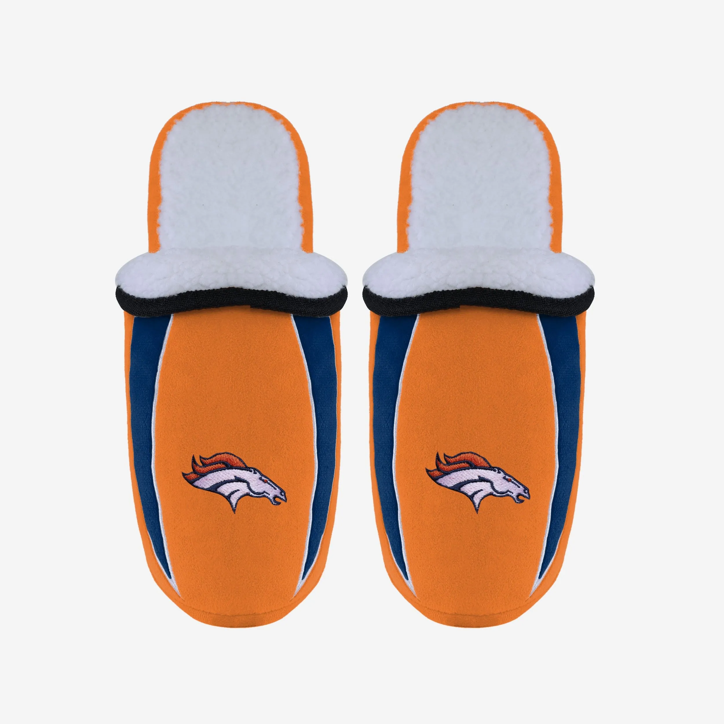 Denver Broncos Sherpa Slide Slipper