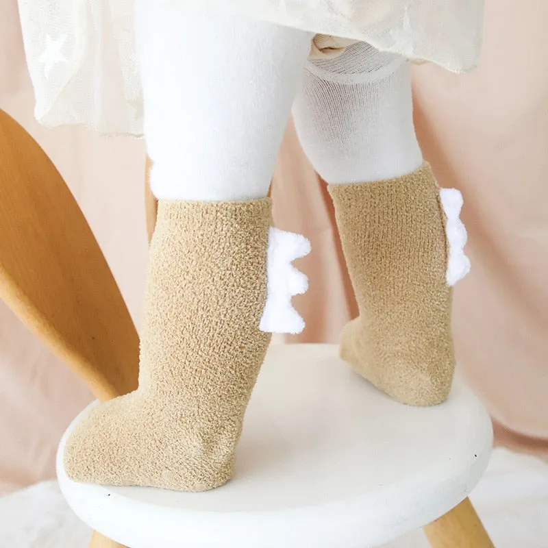 Dino Fleece Socks