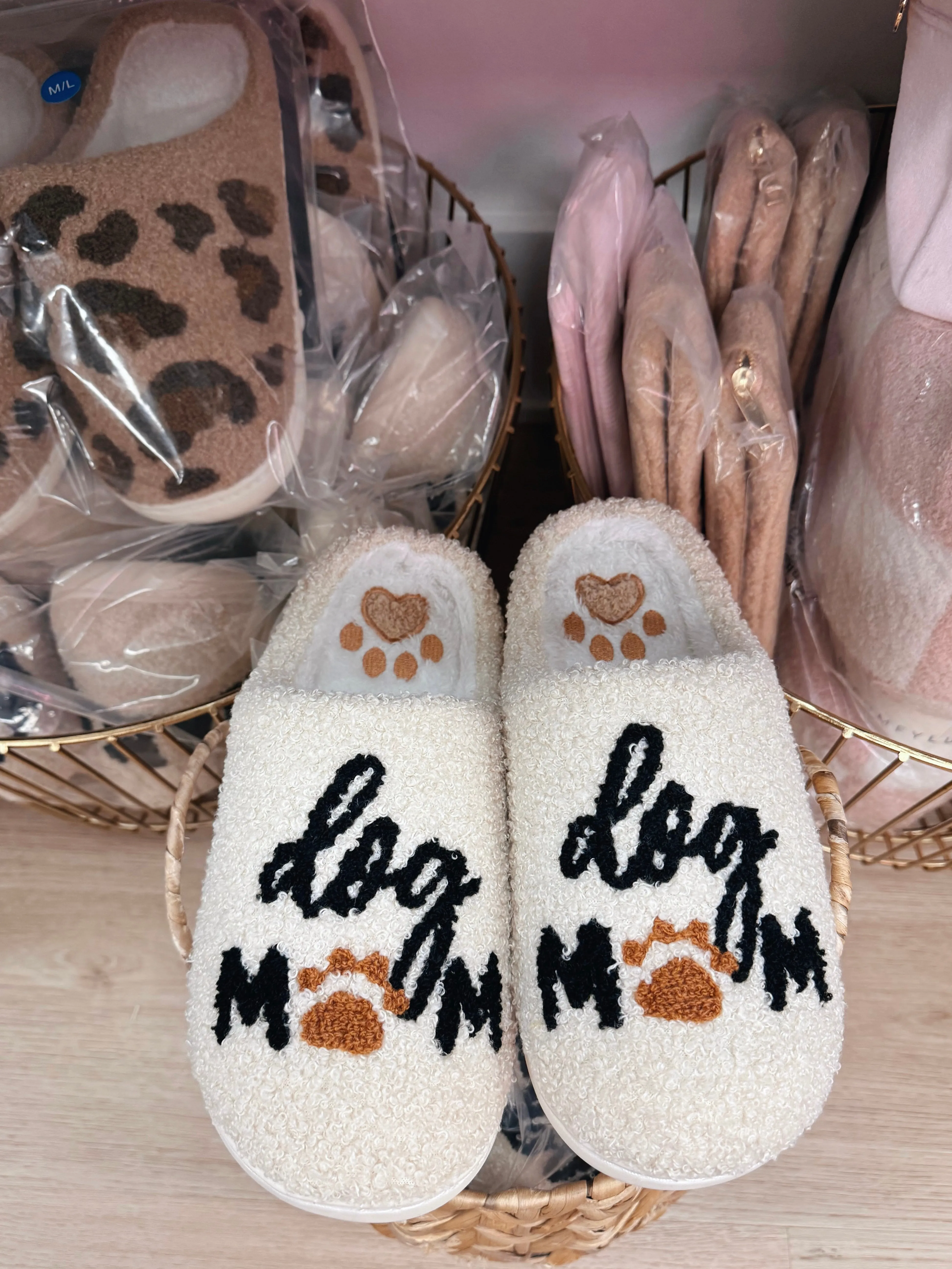 Dog Mama Slippers
