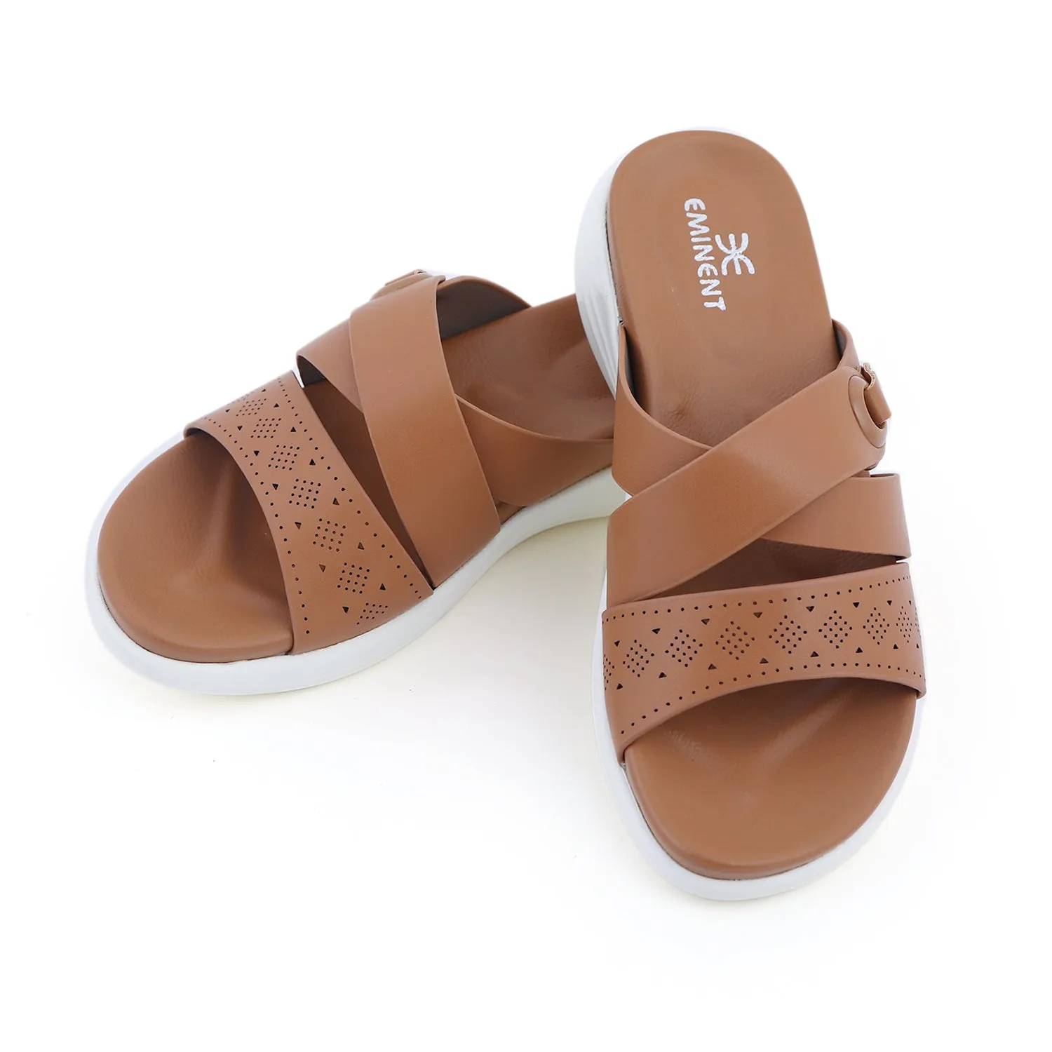 Eminent Women's Softy Slipper - Khaki