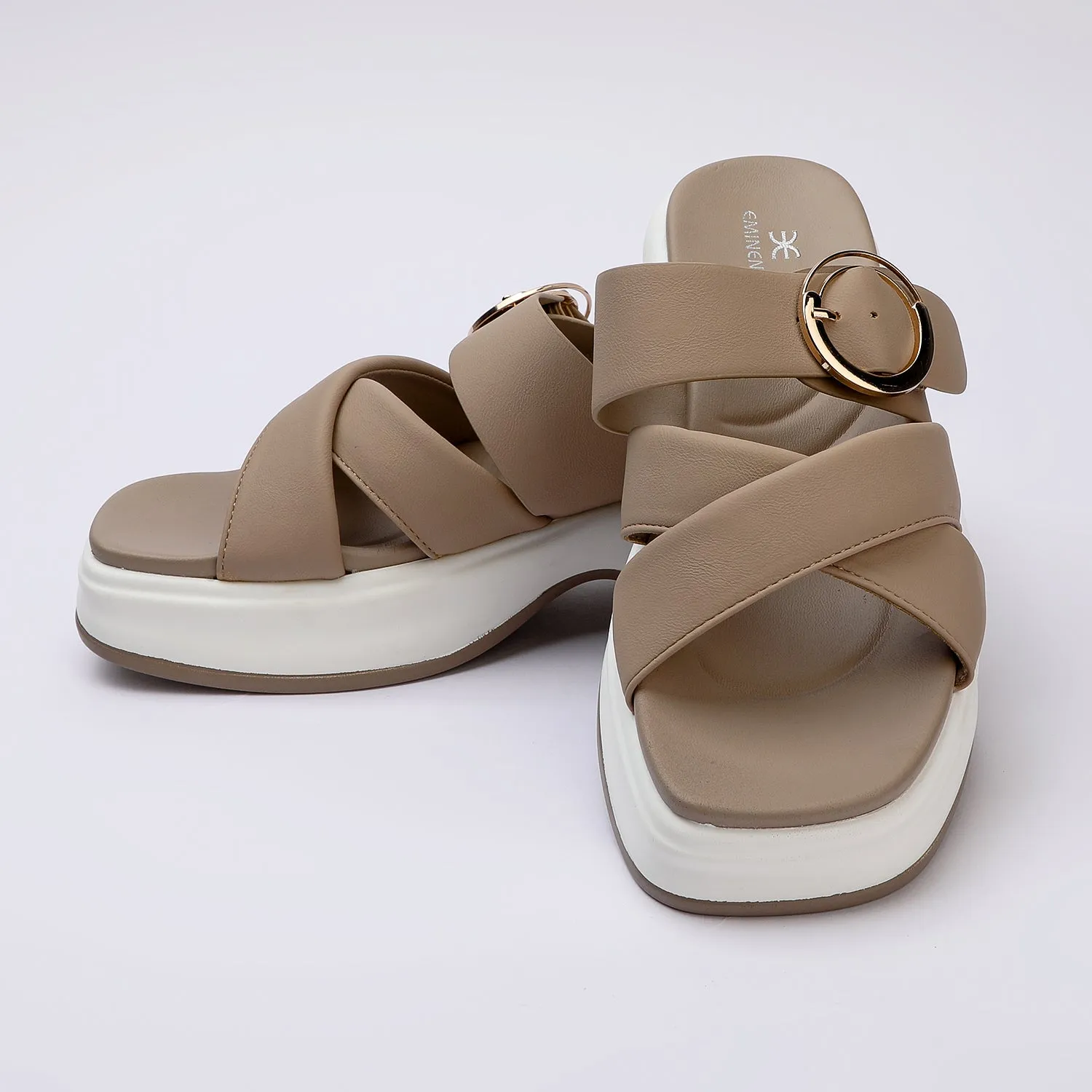 Eminent Women's Softy Slipper - Khaki